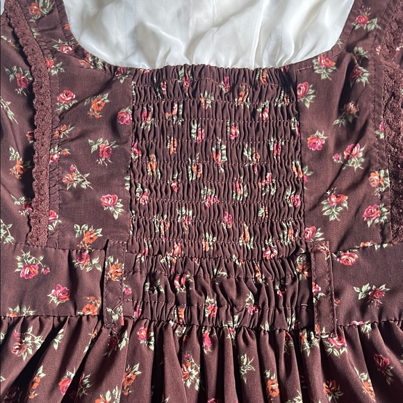 LIZ LISA Brown Floral Mini Dress - Picture 7 of 9